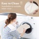 Detachable and washable fabric cover for the 3 Pieces Bed Wedge Pillow Set with air memory foam, easy to clean.