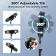 20-inch high-velocity pedestal fan with 360° adjustable tilt and three speeds for efficient cooling in any space.
