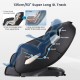 Full body zero gravity shiatsu massage chair with SL track, showcasing ergonomic design for neck, back, and hip support.