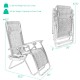 Folding lounge chair in black with adjustable backrest, cup holder, and lightweight design for outdoor relaxation.