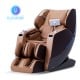 4D full body massage chair in brown with zero gravity feature, voice control, and adjustable intensity for ultimate.