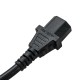 Massage chair power cord with UL certification, 6.5-foot length, and 10A capacity for reliable electrical supply.