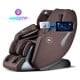 Brown Enjoyment 13 Pro-4D SL-Track massage chair with zero-gravity design, featuring smart LCD touch screen and.
