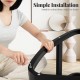 Wooden ergonomic rocking kneeling chair with padded cushion, featuring simple installation for comfortable, active.