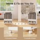 Record rolling turntable player stand with 360° wheels, featuring 2 lockable casters for stability and storage on the.