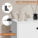 Anti-tipping accessory for the 2-door kitchen sideboard, ensuring stability and safety for enclosed storage.