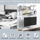 Pegboard Combination Kit wall organizer with magnets and hooks for kitchenware, stationery, and plants, enhancing room.
