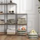 Natural canes grass baskets set of 3 with hollowed handles, perfect for stylish and organized storage solutions.