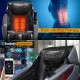 Back view of the Enjoyment 05 massage chair featuring 3D SL track and Bluetooth speakers for relaxation and music.