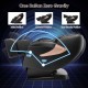 Zero gravity position of the Relaxation 25 Shiatsu Massage Chair, showcasing adjustable angles for enhanced comfort.