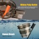Widen pulp outlet and bonus brush for easy cleaning of the Slow Fruit Vegetable Masticating Juicer Cold Press Extractor.