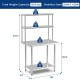 Stainless Steel Overshelf with Adjustable Lower Shelf for Restaurant Kitchen - Gallery View 11 of 12