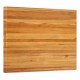 Extra large 24" reversible teak wood cutting board with handles, ideal for versatile kitchen use and serving.