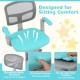 Kids desk chair with adjustable height, breathable mesh backrest, and soft seat cushion for comfortable study sessions.