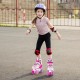 Kids Roller Skates 4 Sizes Adjustable Quad Skates with Light-up Wheels - Gallery View 2 of 11