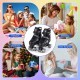 Kids adjustable roller skates in black with light-up wheels, perfect for fun and safe skating experiences.