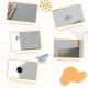 Kids study desk in gray featuring a smooth surface, round drawer handle, and anti-scratch foot pads for stability.