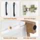 Convenient handles and soft close hinges on the white kitchen storage cabinet with pull-out shelf for easy access.