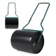 Lawn roller with a 12-gallon capacity, filled with water or sand, featuring a leak-proof inlet for effective gardening.