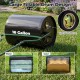 16-gallon lawn roller with a large fillable drum design, featuring a leak-proof inlet for water or sand use.