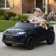 12V Kids Electric Car Licensed Land Rover with LED Lights, Music and Safety Belt - Gallery View 2 of 11