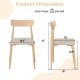 Linen fabric upholstered dining chair with padded seat and curved back, featuring oak legs, ideal for dining rooms.