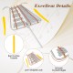 Marching Glockenspiel with 29 aluminum keys, adjustable length, and removable tassels for vibrant outdoor performances.