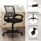 Mid-back ergonomic office chair with breathable mesh, lumbar support, and adjustable height for optimal comfort in any.