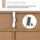 Anti-toppling device for the Mid-century Wooden Storage Cabinet, ensuring stability and safety for your family.