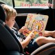 Montessori wooden educational clock toy for toddlers, featuring colorful sliders for learning about seasons and time.