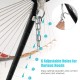 Close-up of the adjustable hook on the 2-person hammock stand, featuring 6 height options for versatile use.