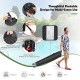 Portable 10 x 20 feet outdoor pop-up canopy tent with storage bag, ideal for backyard, beach, or camping use.