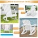 White outdoor wooden kid Adirondack rocking chair with slatted seat, perfect for garden, poolside, or balcony.