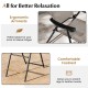 Patio folding bar stool set of 2 with ergonomic armrests and comfortable footrest for outdoor relaxation.