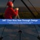 Pop-up camping tent for 2-3 people with 360° one-way see-through design, ideal for stargazing and nature views.