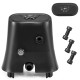 Black 1350W electric heater pump with filter attachment for inflatable hot tubs, featuring child lock and frozen.