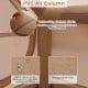 Detail of the PVC air column with protective oxford cloth, showcasing waterproof features for the beige inflatable.