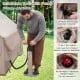 Inflatable camping tent for 4-6 people in beige, featuring quick inflation and spacious interior with removable.