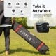 Portable roller bag for 6.6 x 6.6 feet outdoor pop-up canopy tent, designed for easy transport and storage.