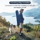 Folding camping cot in blue with carrying bag, featuring sturdy iron frame and 600D oxford fabric for outdoor use.