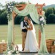 Garden archway trellis with lattice panels, perfect for outdoor weddings and climbing plants, featuring a classic.