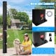 Adjustable outdoor solar shower head with unique rotating design, 9.3-gallon capacity, and PVC construction for easy.
