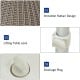 Imitation rattan texture of the 8-gallon patio cooler bar table with drainage plug and lifting table lock for easy use.