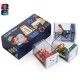 Official licensed 2026 FIFA World Cup mascot figurines 3-pack clutch in display boxes, perfect for collectors.