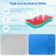 High-density Oxford cloth detail showcasing waterproof, wear-resistant material for an inflatable water slide.