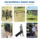 Adjustable portable canopy tent setup steps with a sturdy frame, backpack for easy transport, ideal for outdoor.