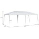 10 x 20 feet waterproof canopy tent in bright white, featuring a durable steel frame, ideal for outdoor events and.