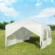 10 x 30 feet outdoor canopy tent with 6 removable sidewalls and 2 doorways, ideal for events and backyard gatherings.
