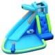 Hippo inflatable water slide featuring a fun hippo design and vibrant colors, perfect for children's summer adventures.