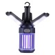 Foldable outdoor bug zapper and camping lantern with 360-400nm UV light, USB-C rechargeable, for effective mosquito.